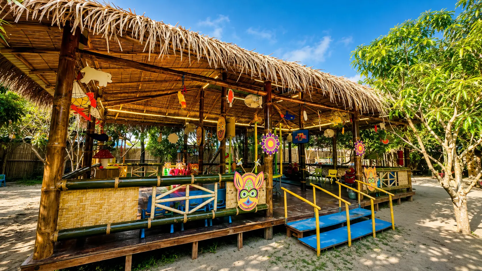 Colourful Kids Paradise play area