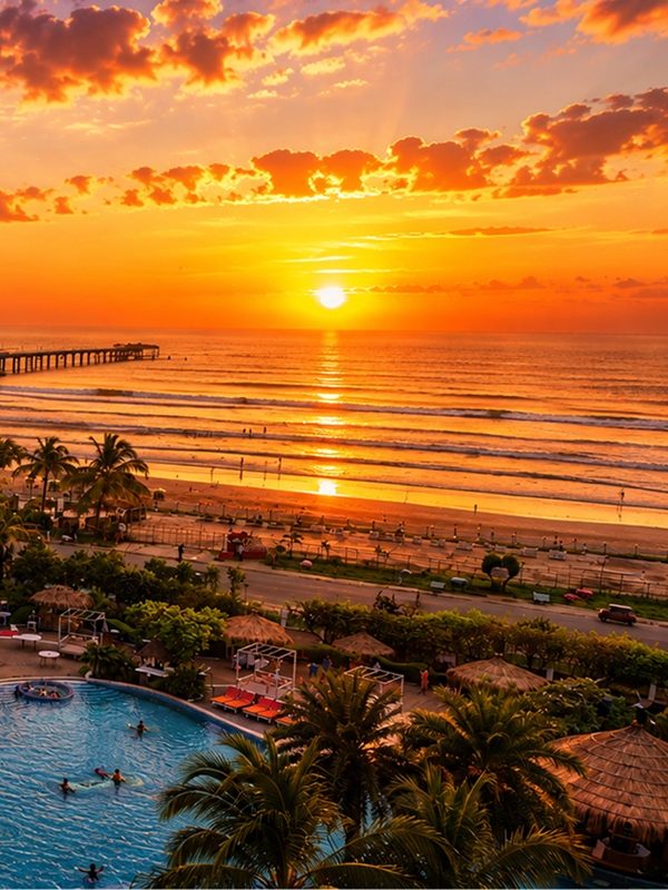 Beach & Sunset