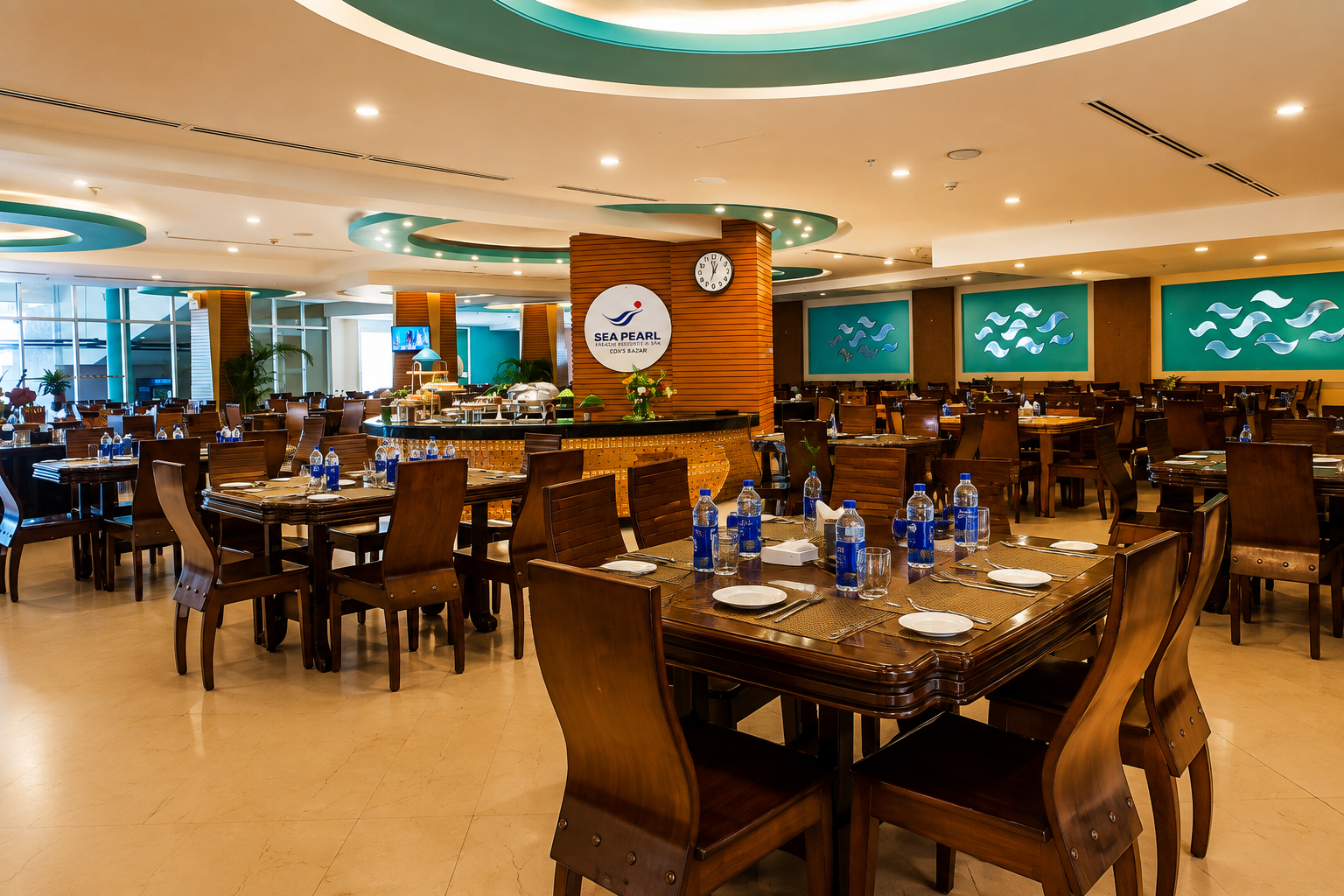 Kasbah multi-cuisine main restaurant at Sea Pearl